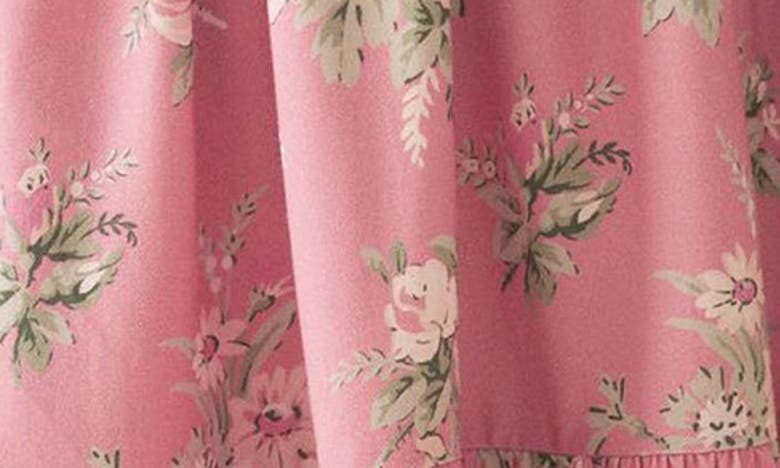 LAURA ASHLEY LAURA ASHLEY KIDS' SMOCKED LONG SLEEVE MIDI DRESS