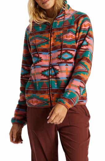 Free People Hit The Slopes Fleece Jacket Bright Forest - Starlet