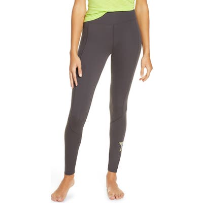 Pj Salvage Neon Pop Leggings, Grey