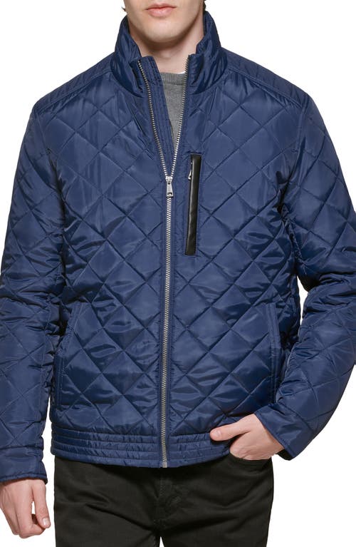 Cole Haan Signature Quilted Jacket in Navy