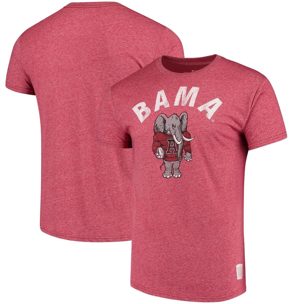 UPC 191260297788 product image for Men's Original Retro Brand Crimson Alabama Crimson Tide School Logo Mock Twist T | upcitemdb.com