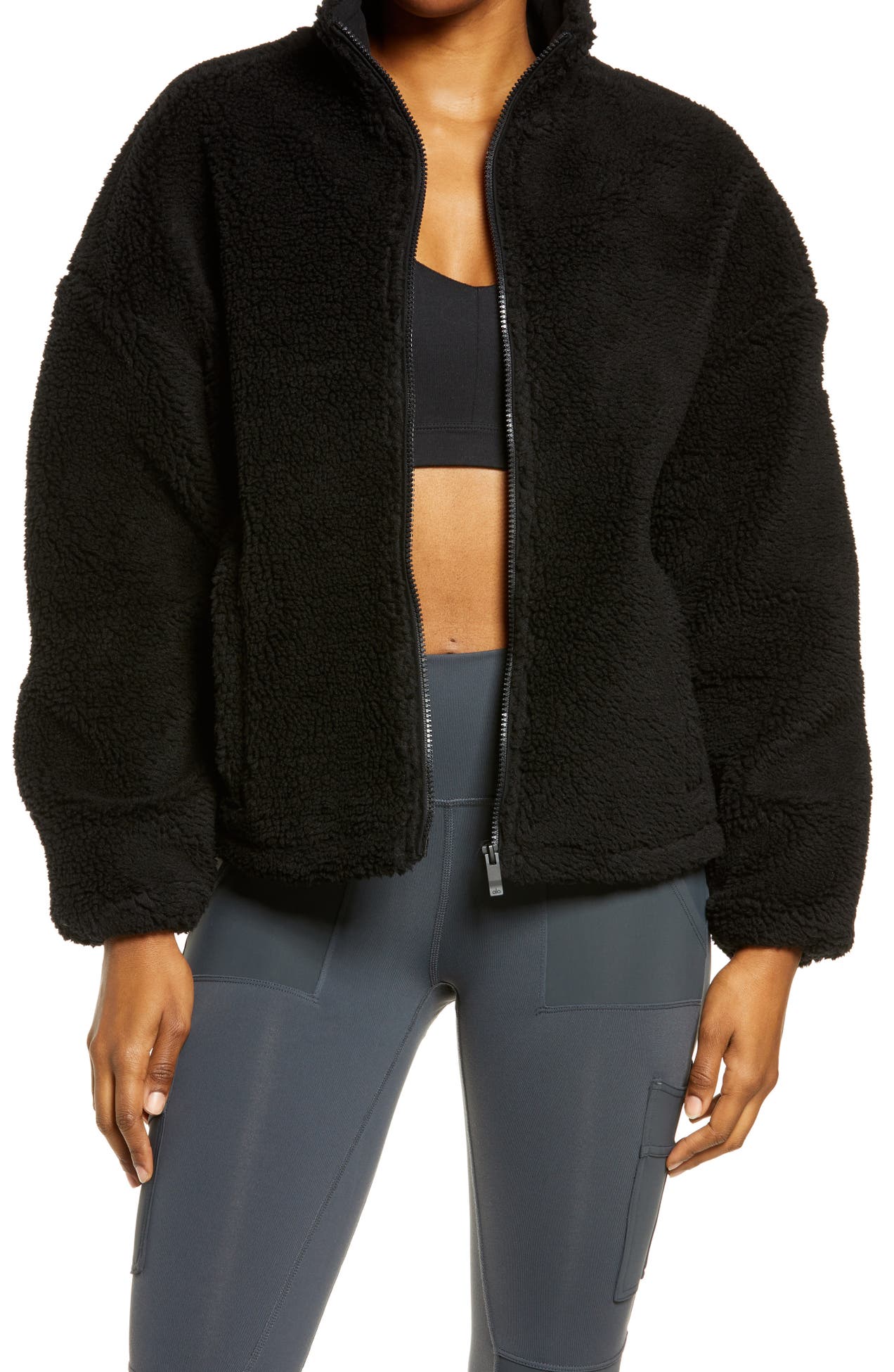 Alo Flurry Faux Fur Jacket Nordstrom Rack