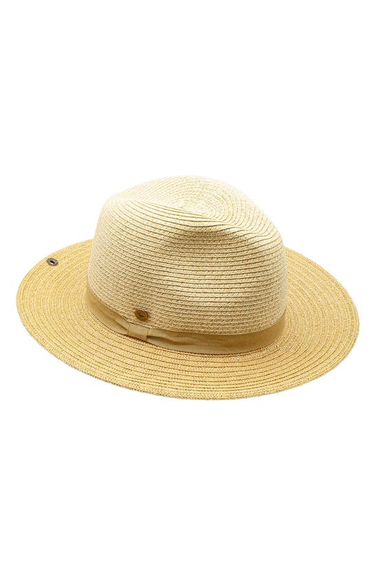Peter Grimm Bruce Panama Hat In Yellow