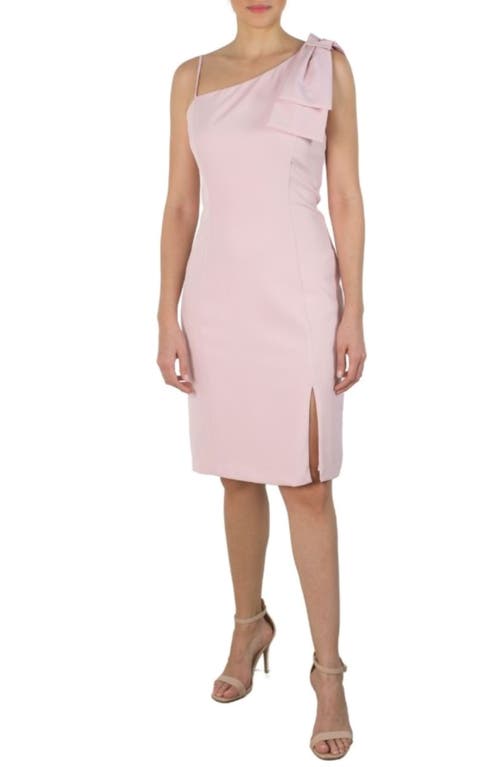 Julia Jordan One-Shoulder Sheath Dress Blush at Nordstrom,