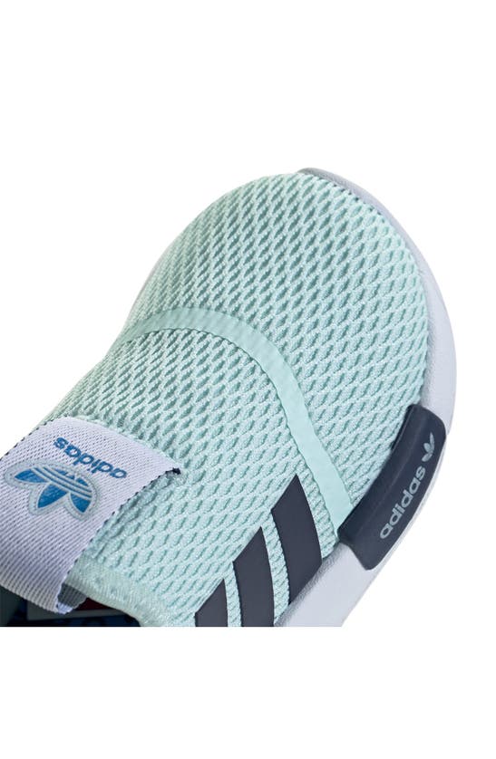 Shop Adidas Originals Nmd_360 Pull-on Sneaker In Blue/ Indigo/ Bright Blue