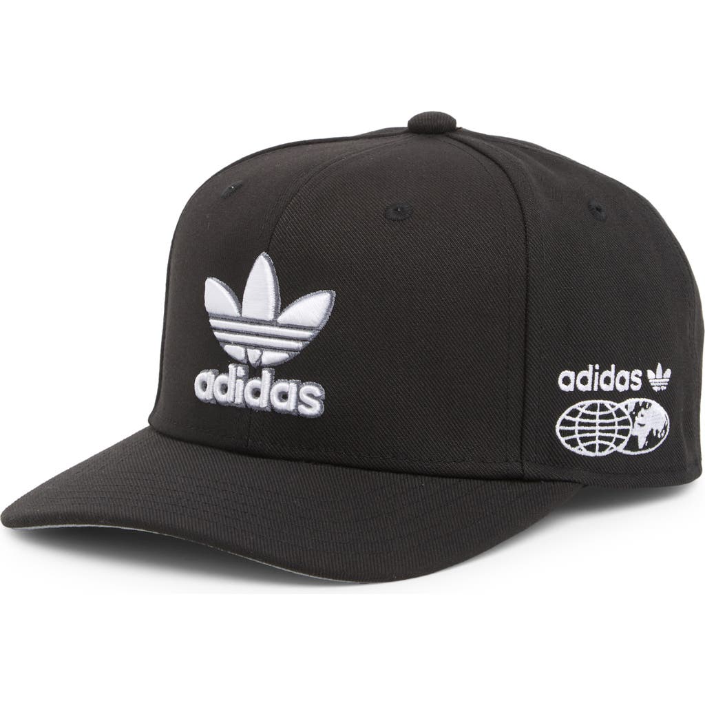 Adidas Originals Adidas Modern Structure Snapback Hat In Black