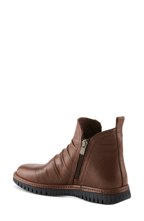 Spring Step Rosado Bootie In Brown