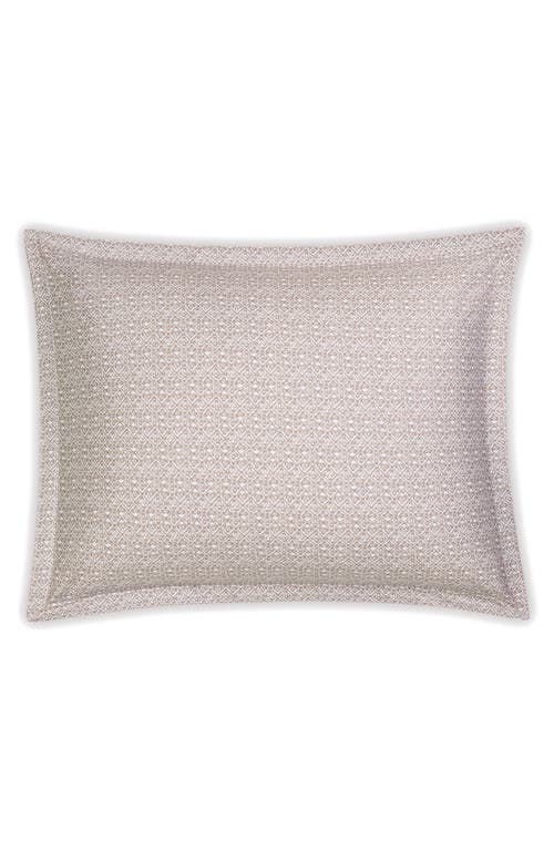 Matouk Catarina Cotton Percale Pillow Sham In Dune