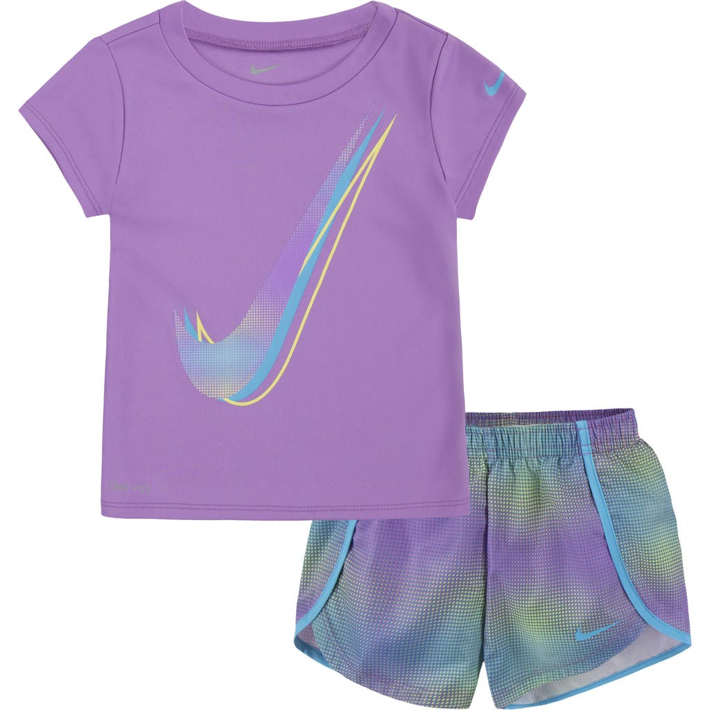 Nike Kids' Sprinter Short Set In Purple