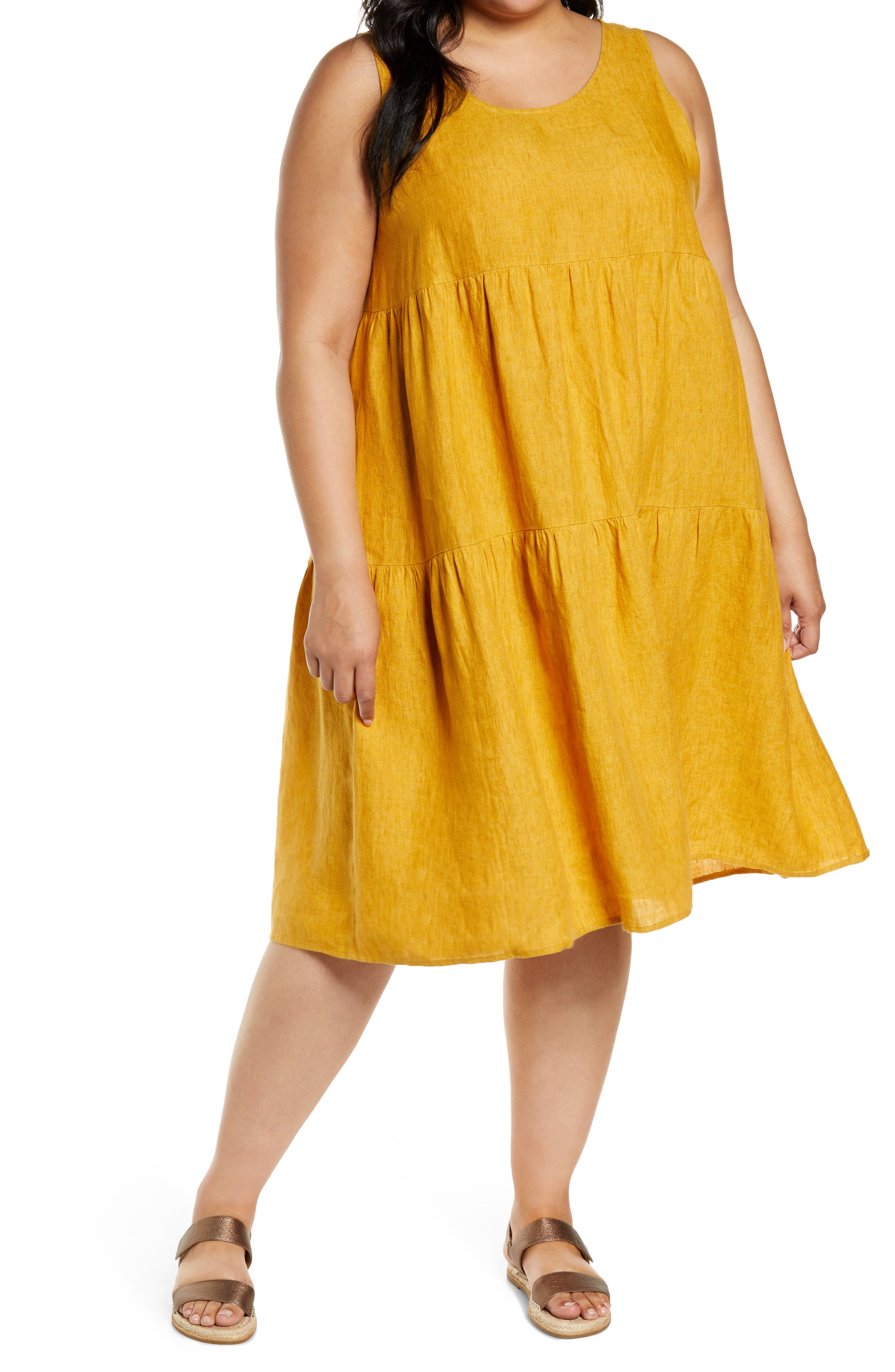 eileen fisher plus size dresses