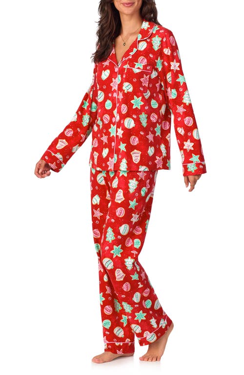 Shop Bedhead Pajamas Print Jersey Pajamas In Sugar Cookies