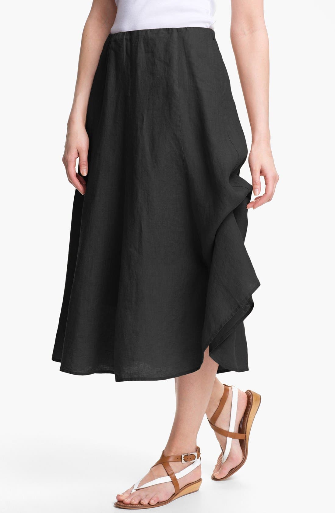 Eileen Fisher ALine Linen Skirt (Regular & Petite) Nordstrom