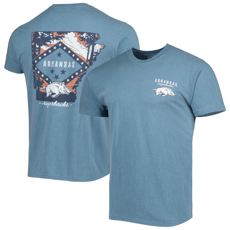 Image One Blue Arkansas Razorbacks Hyperlocal T-shirt