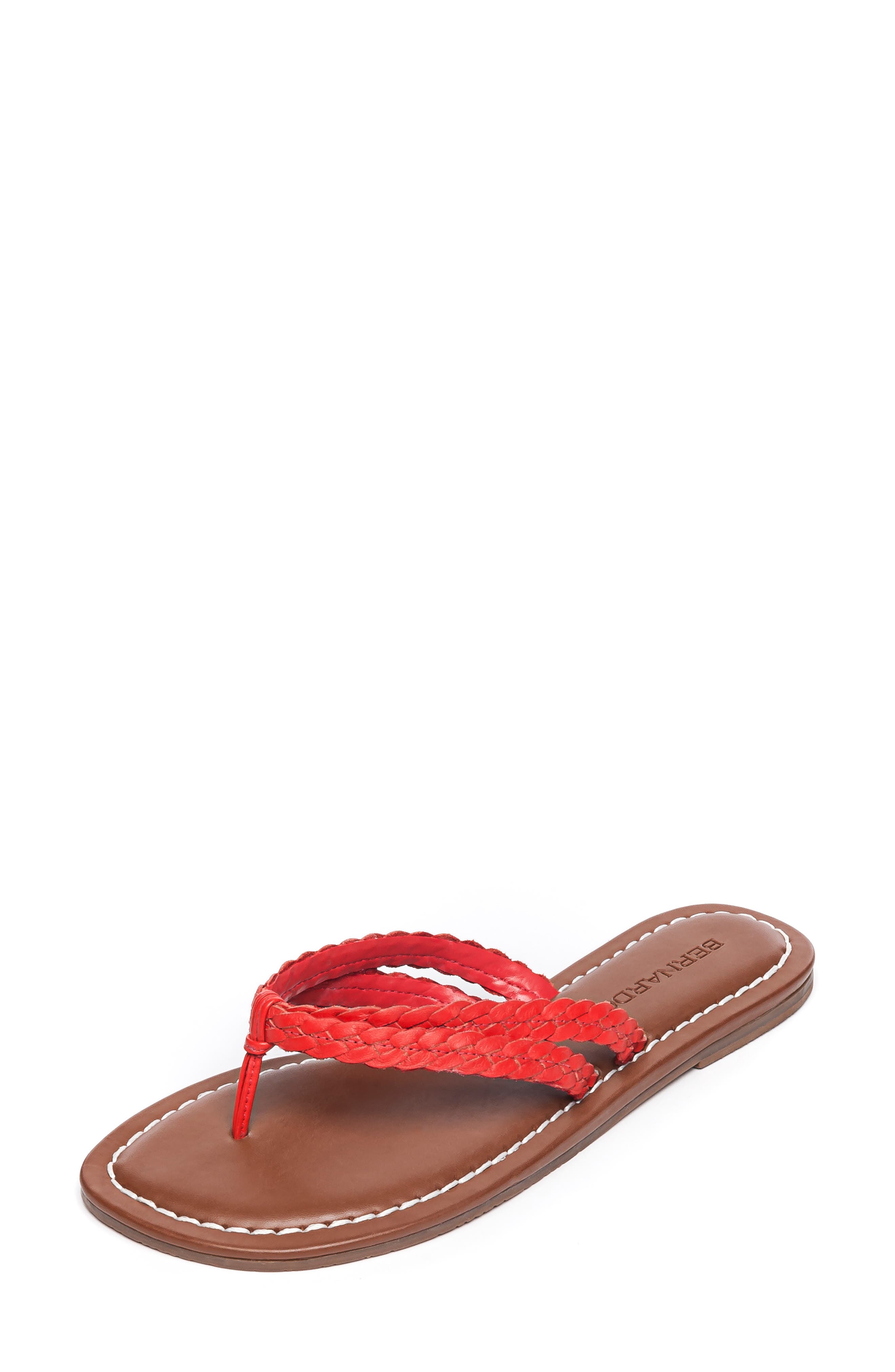 Bernardo Mariah Flip Flop, Red