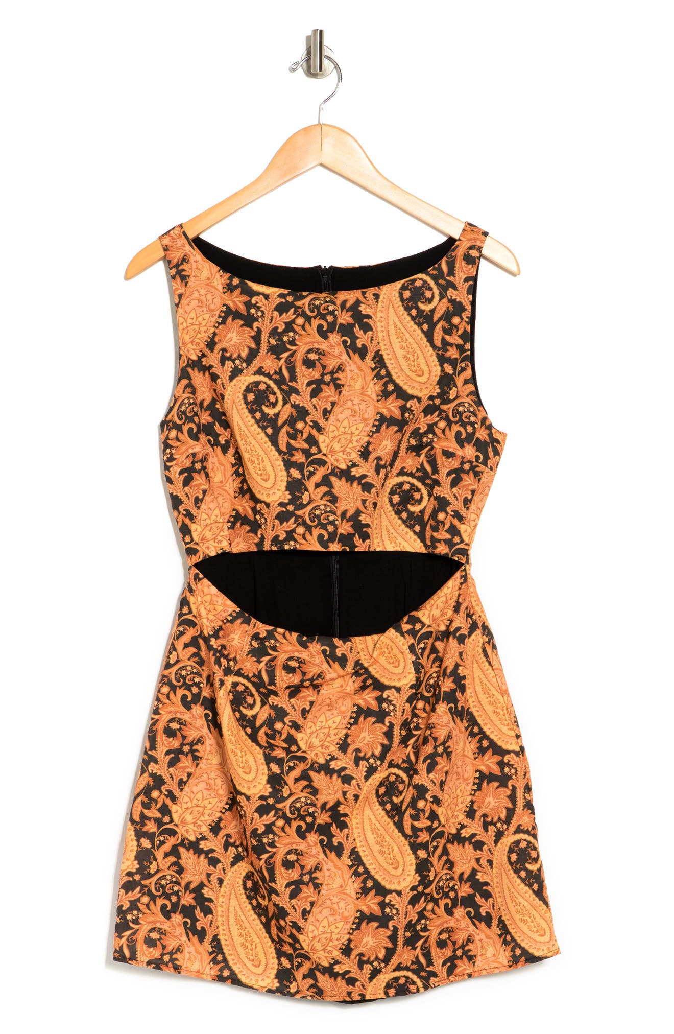Charlie Holiday Ivy Dress In Burnt 