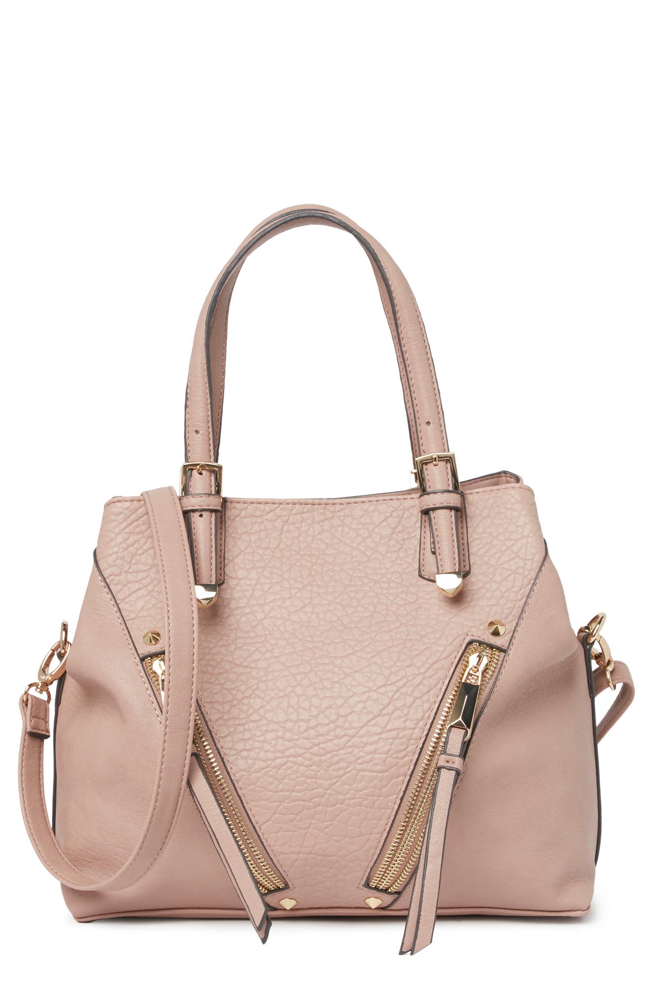 Jessica Simpson Nicole Zip Satchel In Thistle