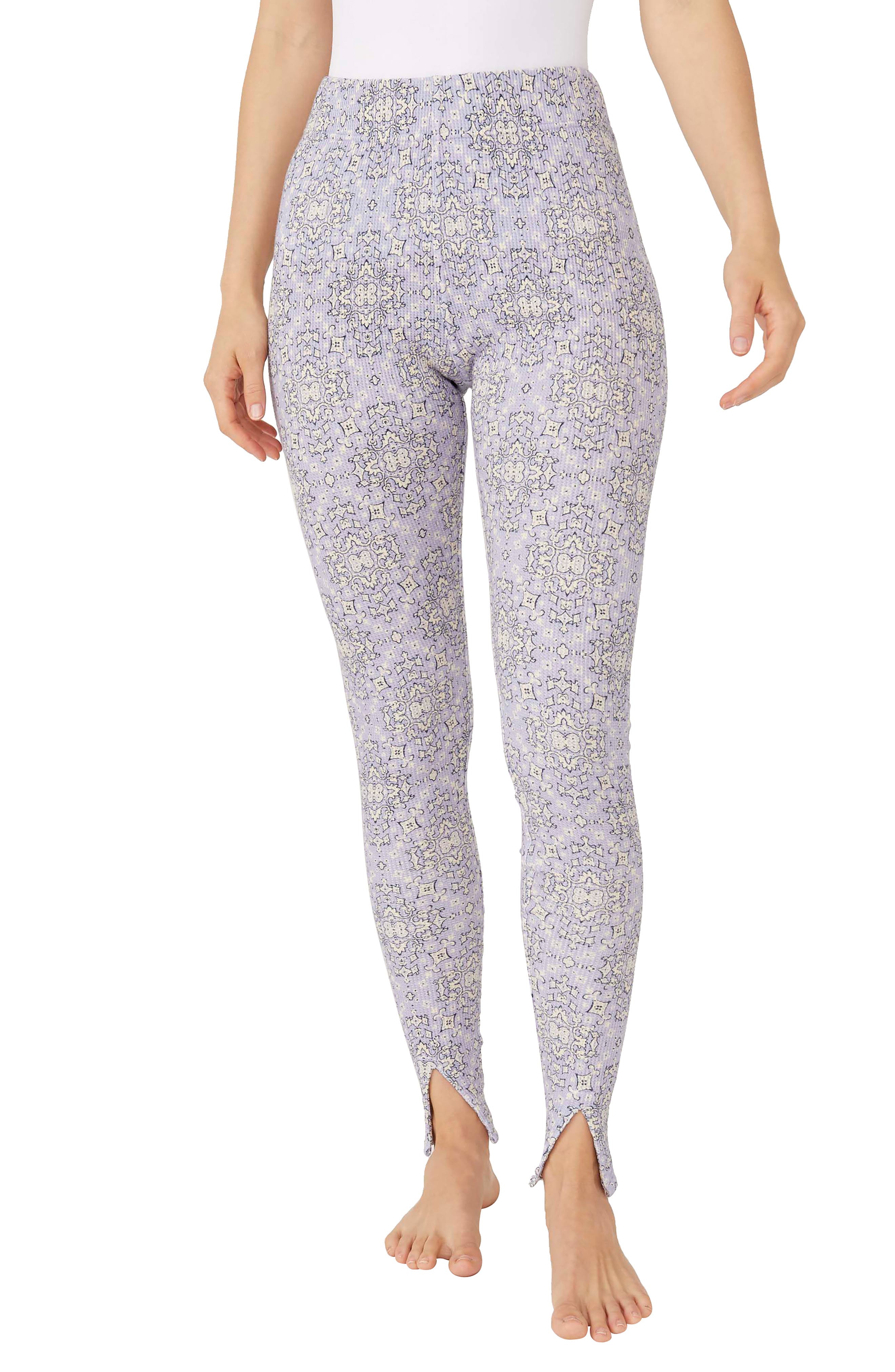 Print Leggings In Lavender Combo | ModeSens