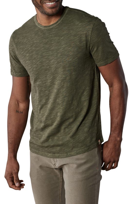 Shop The Normal Brand Legacy Perfect Cotton T-shirt In Dusty Olive