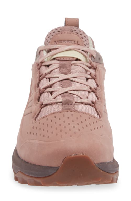 Merrell Moab Speed 2 Waterproof Hiking Shoe In Adobe Rose