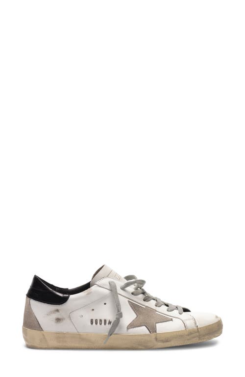 Shop Golden Goose Super-star Sneaker In White/ice/black