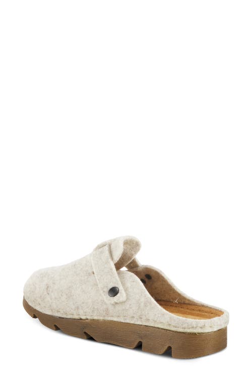 Shop Flexus By Spring Step Clogger Mule In Light Beige