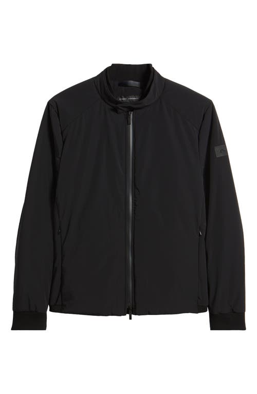 Shop Robert Barakett Loon Lake Zip Jacket In Black