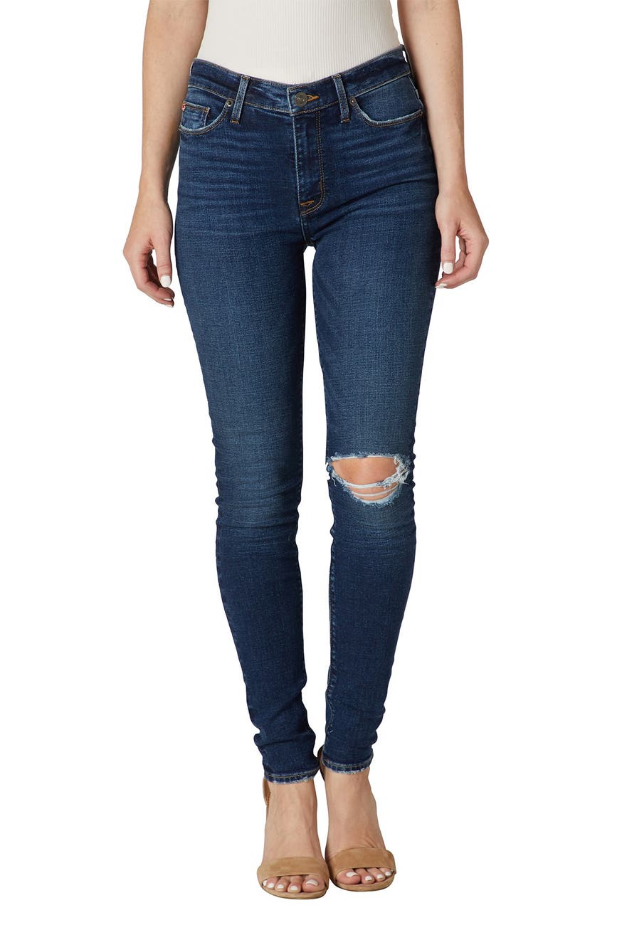 HUDSON Jeans | Natalie Midrise Skinny Jeans | HauteLook
