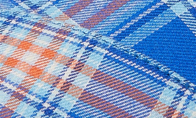 Shop Toms Alpargata Slip-on In Blue Printed Fabric