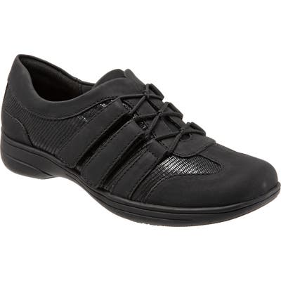 Trotters Joy Slip-On Sneaker, Black