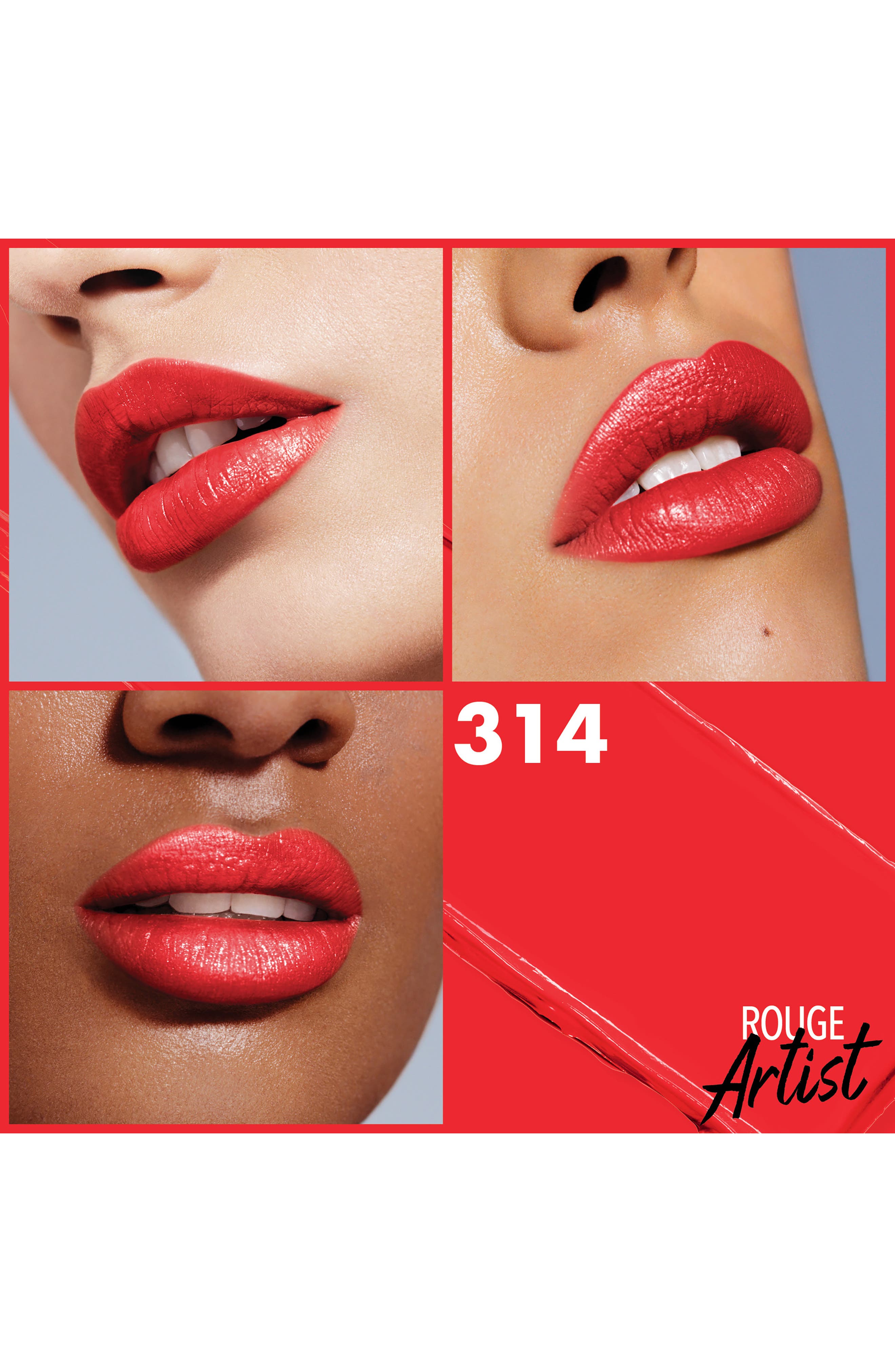 Make Up For Ever Rouge Artist Intense Color Beautifying Lipstick in  314-Glowing Ginger