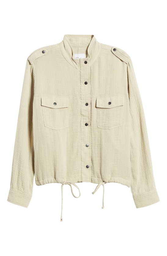 Shop Rails Collins Organic Cotton Military Jacket In Sage