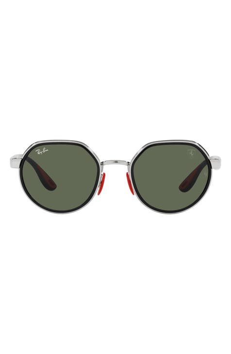 x Scuderia Ferrari 51mm Irregular Sunglasses