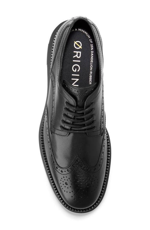 Shop Cole Haan Orignalgrand Remastered Wingtip Derby In Black/black