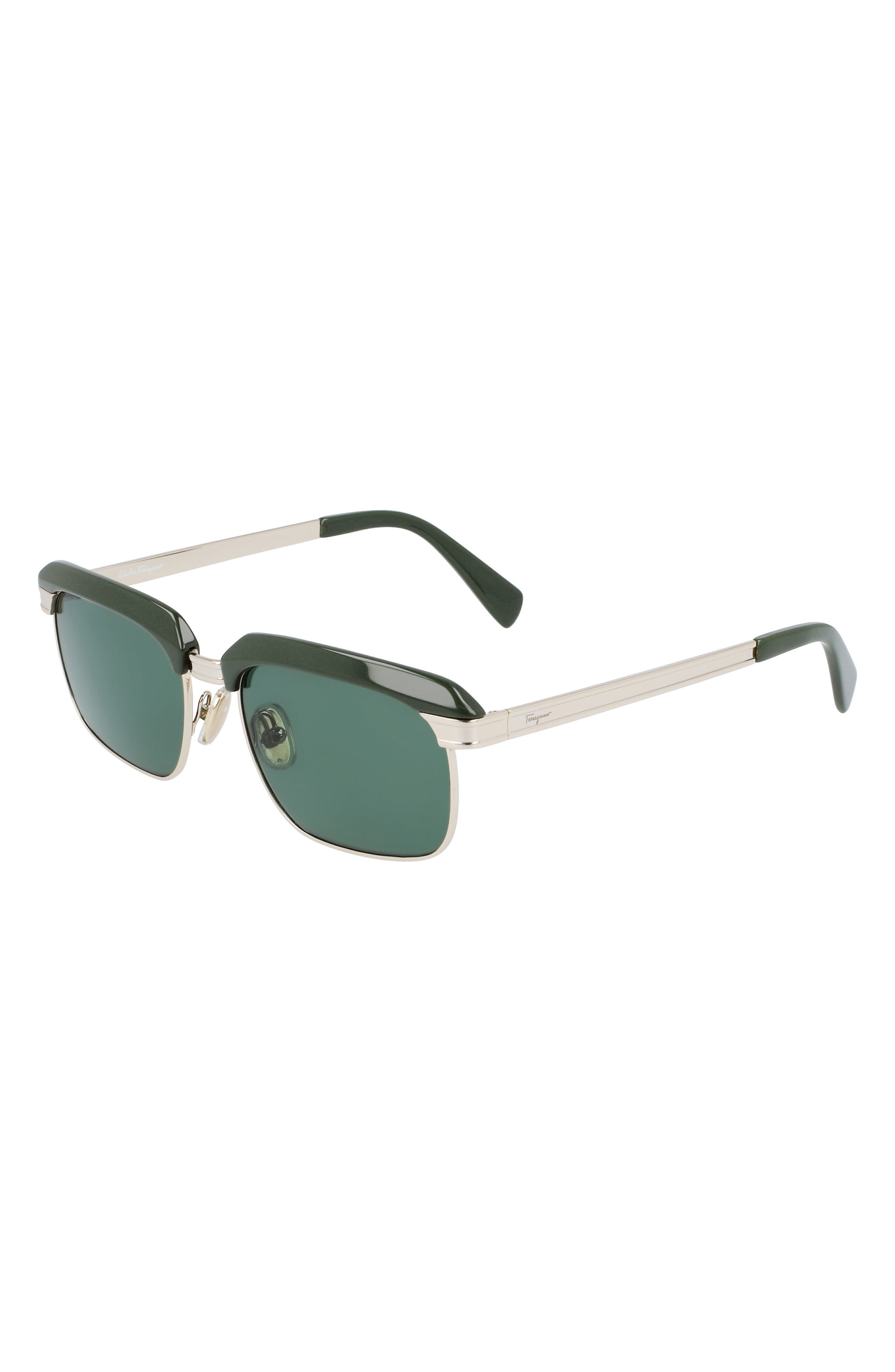 55mm navigator sunglasses salvatore ferragamo