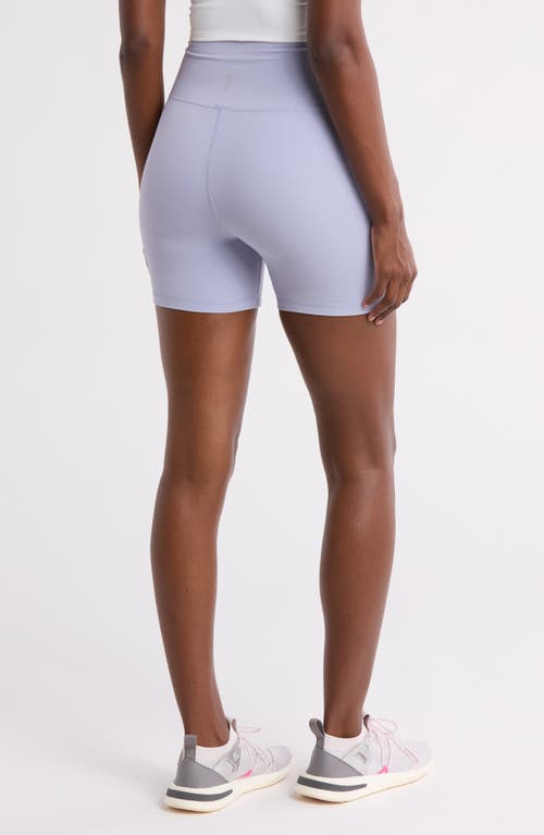Shop Free People Fp Movement Never Better Bike Shorts In Platinum