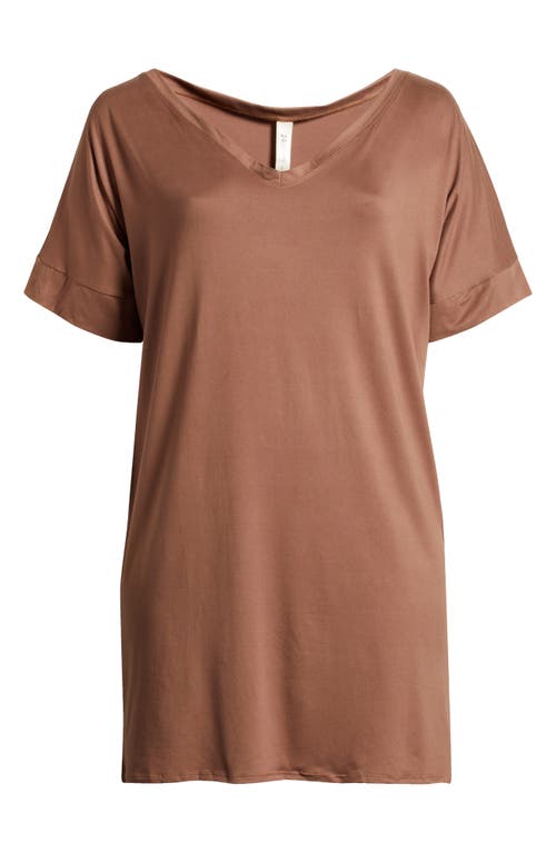 24SEVEN COMFORT APPAREL 24SEVEN COMFORT APPAREL LOOSE FIT JERSEY T-SHIRT DRESS