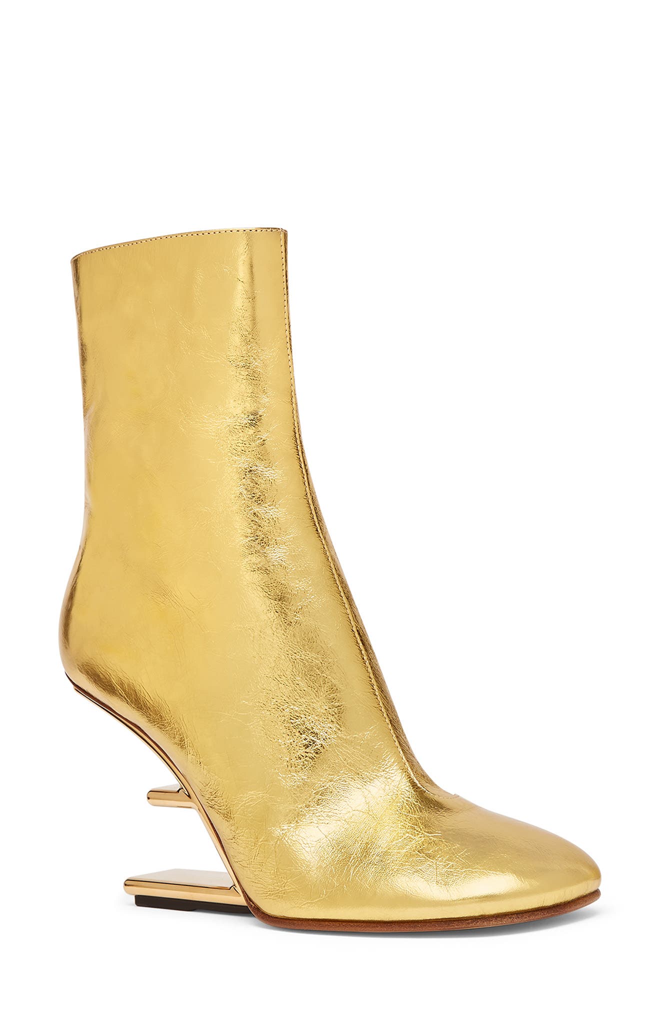 fendi yellow boots