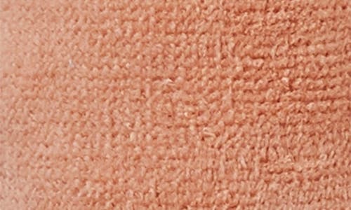 Elegant Baby Terry Velour Hooded Fox Towel In Rust