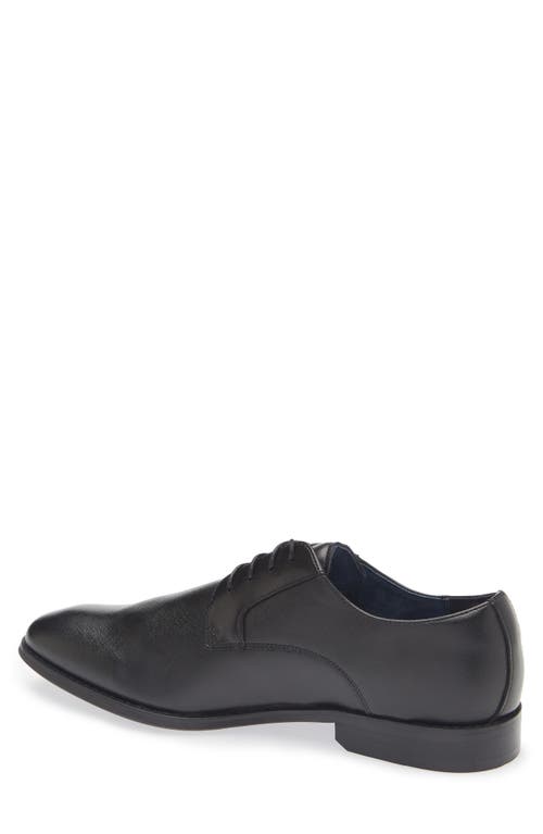 Steve Madden Solomo Textuerd Derby In Black