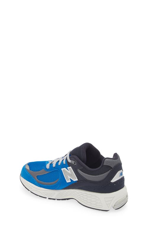 Shop New Balance Kids' 2002 Sneaker In Blue Oasis/eclipse