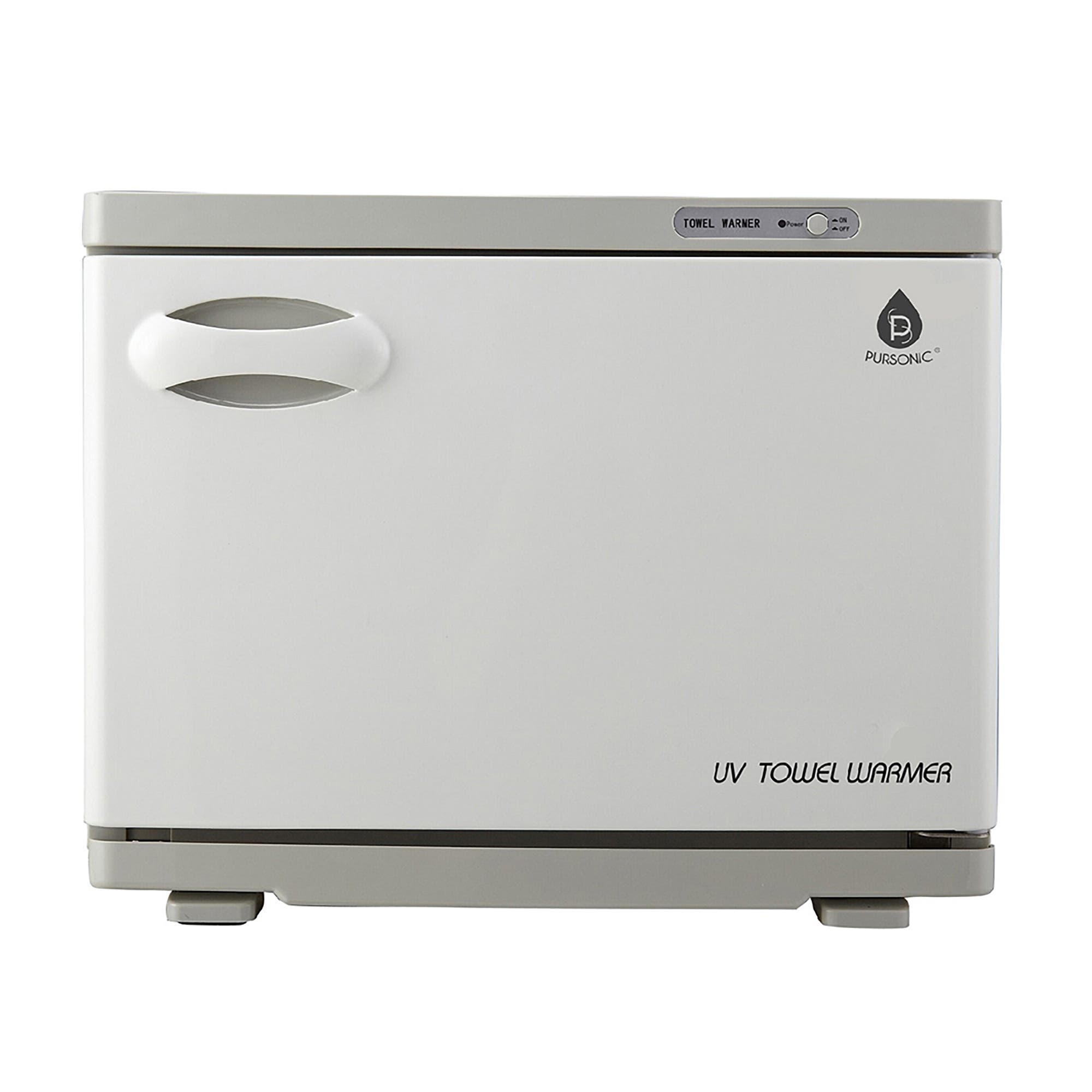 Pursonic Deluxe Towel Warmer With Uv Sterilizer In Silver