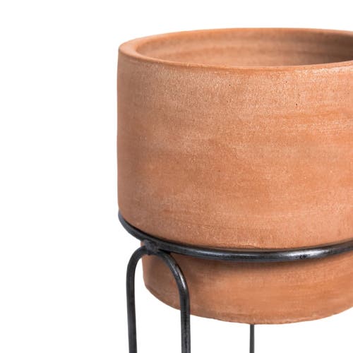 Meso Goods Jaro Terracotta Planter In Natural