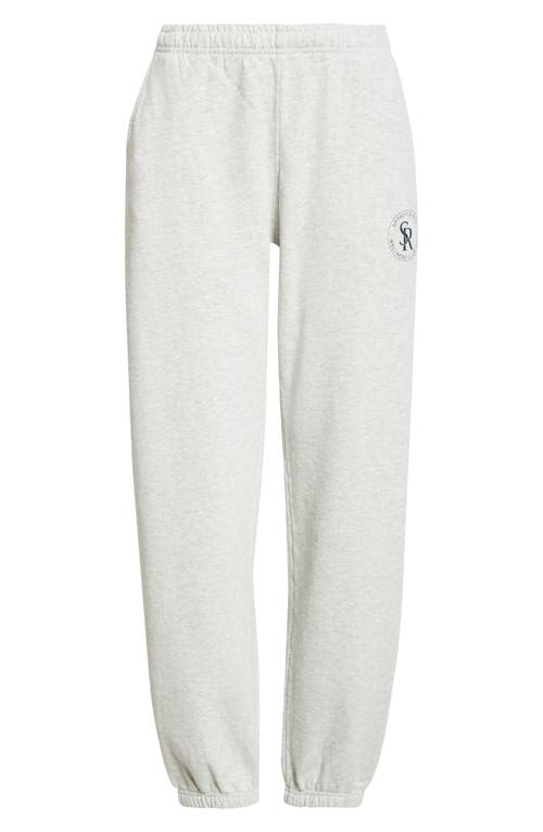 Sporty And Rich Sporty & Rich Graphic Sweatpants In White