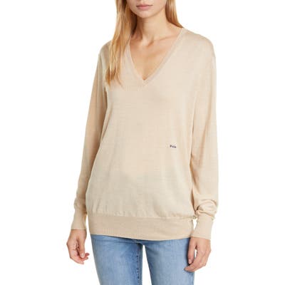 Polo Ralph Lauren V-Neck Wool, Silk & Cashmere Sweater