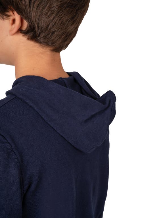 X-ray Xray Kids' Basic Hoodie In Navy