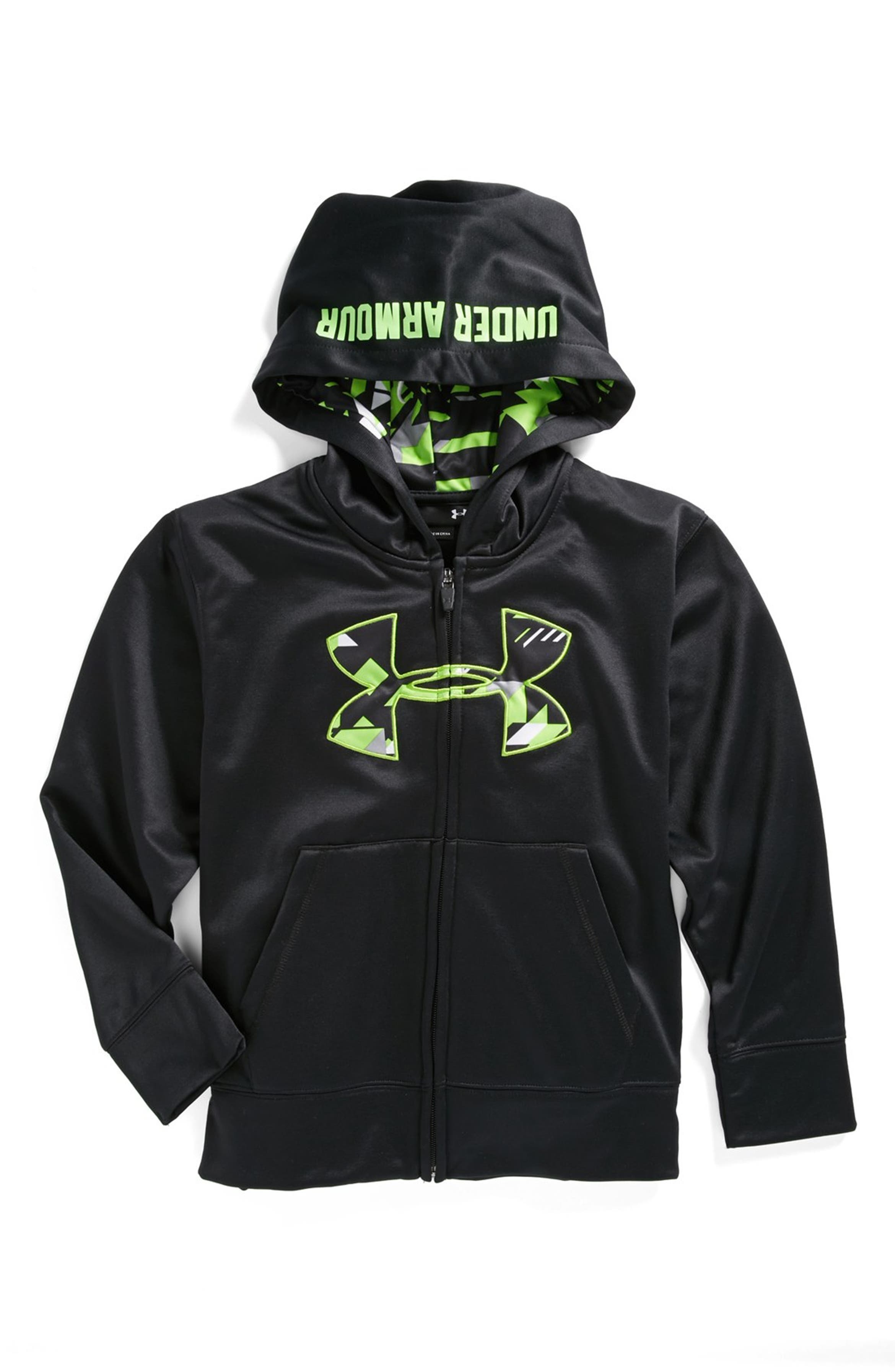Black camo under armour hoodie Clearance