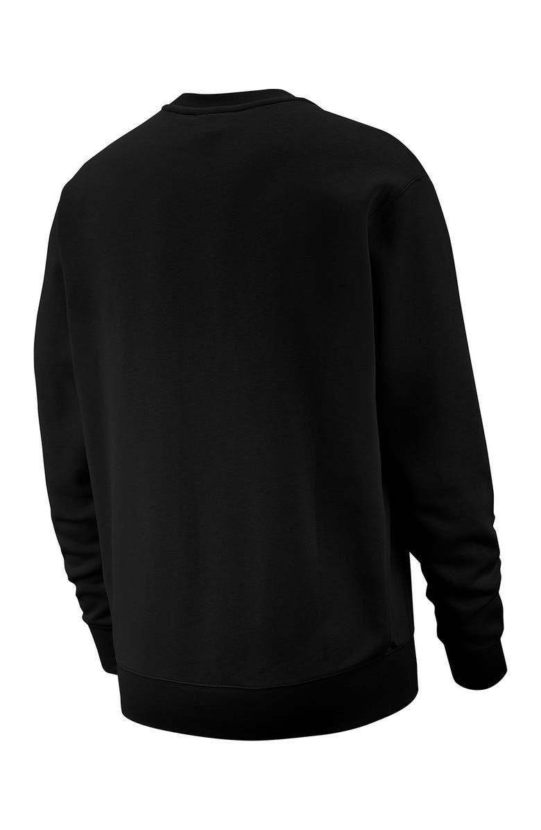 Nike Men's Club Crewneck Sweatshirt, Alternate, color, Black/White