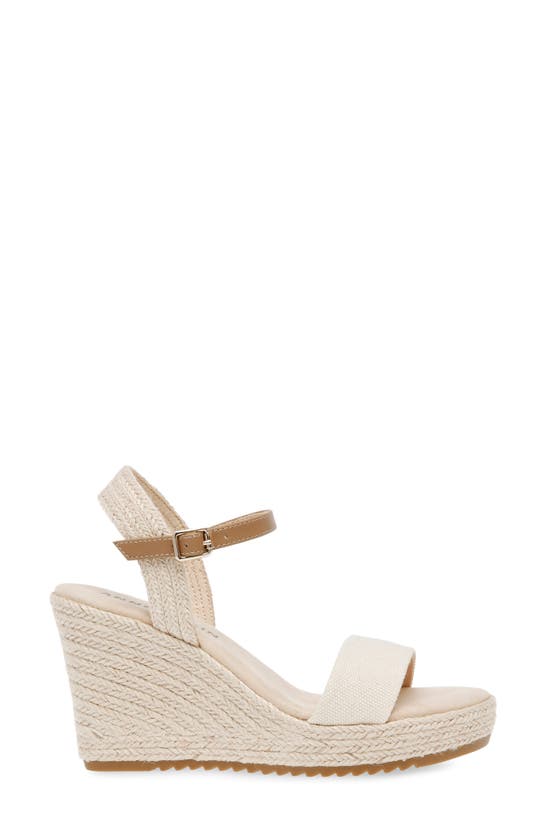 Shop Anne Klein Wylie Espadrille In Cream