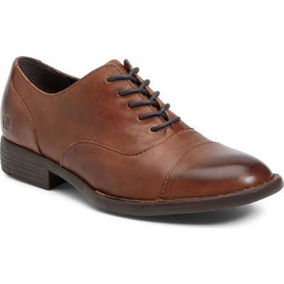 B?rn Marc Cap Toe Oxford, Brown