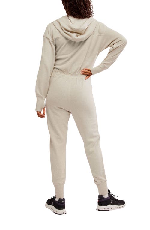 Shop Free People Hatch Warm Up Jumpsuit In Heather Grey